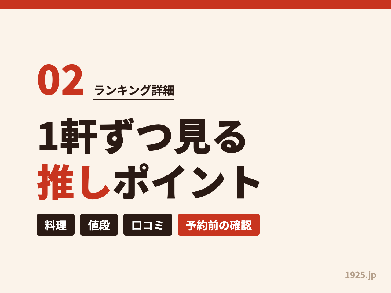 伊豆の民宿ランキングの詳細。1軒ずつ推しポイントを、料理・値段・口コミ・予約前の確認の4つで紹介している